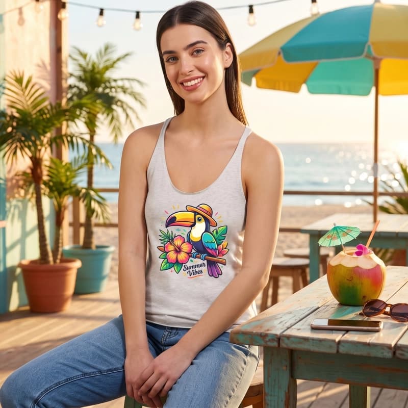 Women's Racerback Tank Top | Next Level 6733